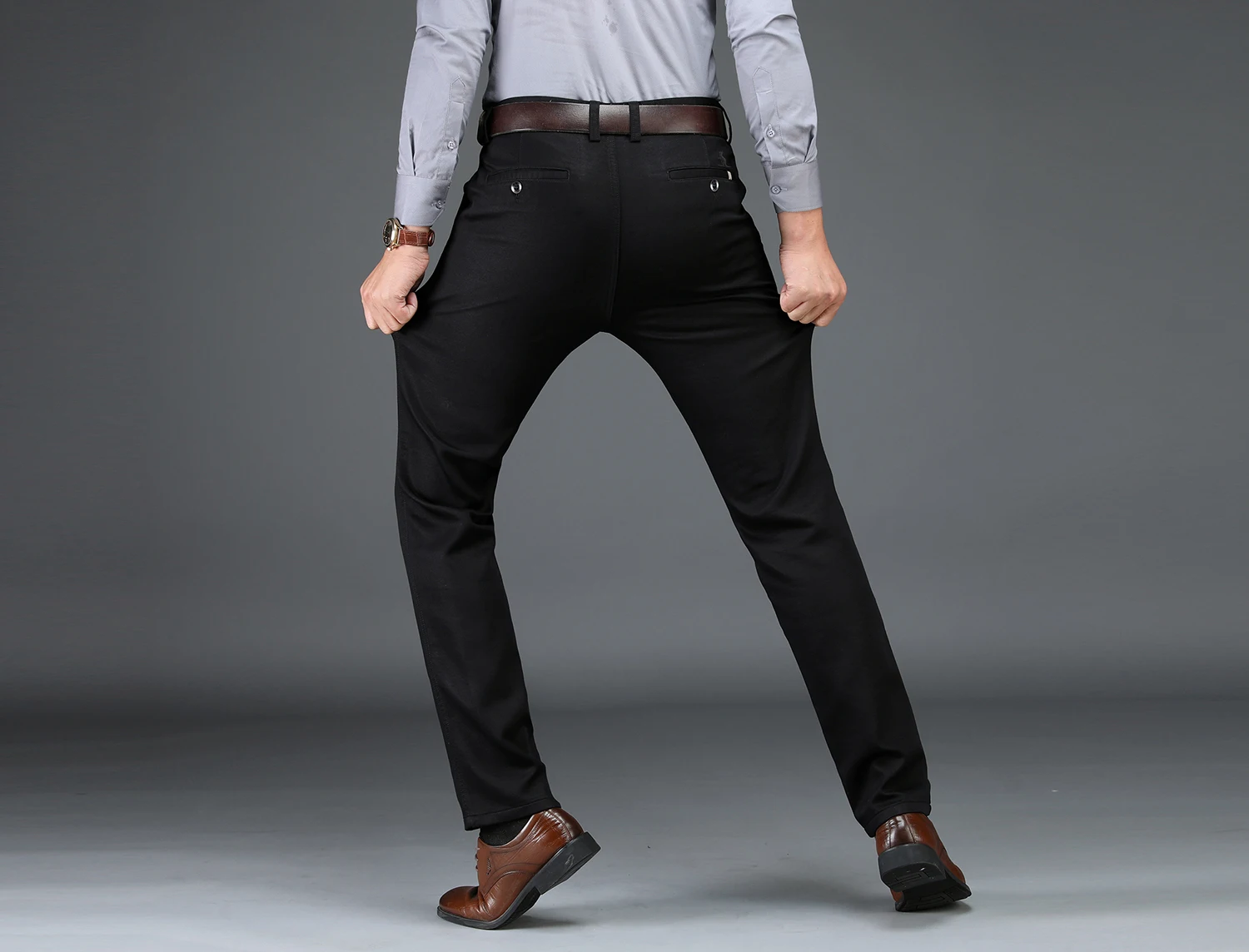 DAISHU ветрозащитные мужские плотные зимние брюки, облегающие мужские брюки на молнии, мужские брюки s, мужские черные повседневные рабочие брюки для мужчин