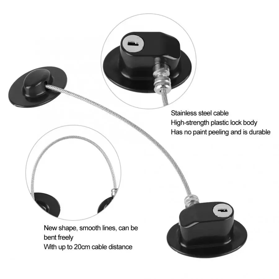 Дверной оконный замок безопасности цепи безопасности ограничитель блокировки стоп дверной ограничитель Детская безопасность противоугонные замки домашнее оборудование