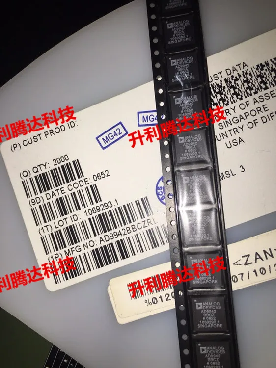 

100% оригинальный новый специальный IC AD9942 AD9942BBCZ BGA100