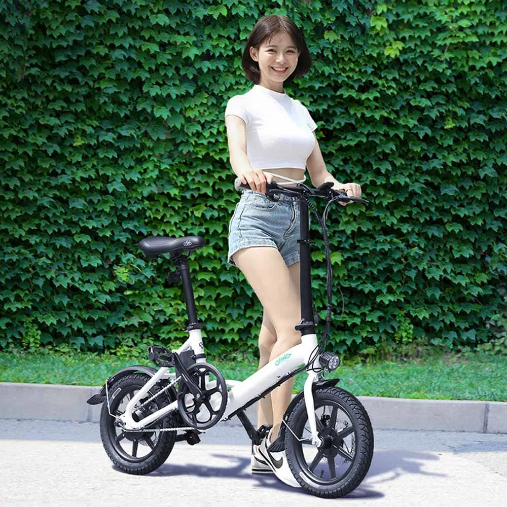 Best Electric power assisted folding bicycle mini foldable folding electric 14inch ebike bicycle scooter D3 1