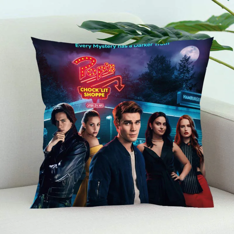 

Наволочка Riverdale для подушки, спальни, искусственная наволочка, квадратные фотообои, сатиновые мягкие чехлы