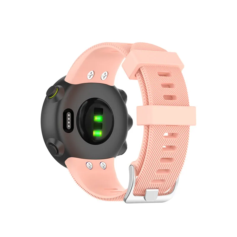50 шт. для Garmin Forerunner 45 45 S Спортивные Мягкие силиконовые сменные часы наручные умные часы с ремнем долговечные аксессуары 45 S