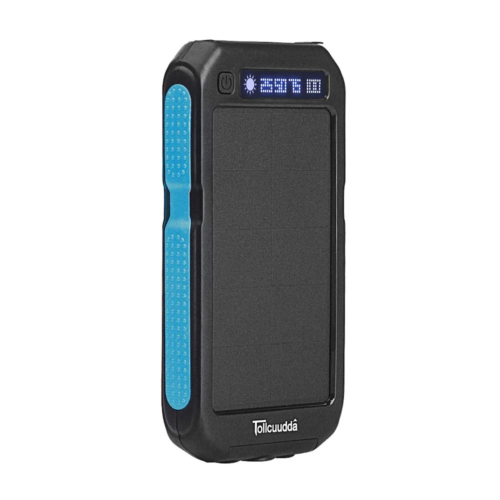 Солнечная батарея 30000mAh Водонепроницаемая батарея для сотового телефона резервная батарея Внешний аккумулятор зарядное устройство для Xiaomi Mi IPhone