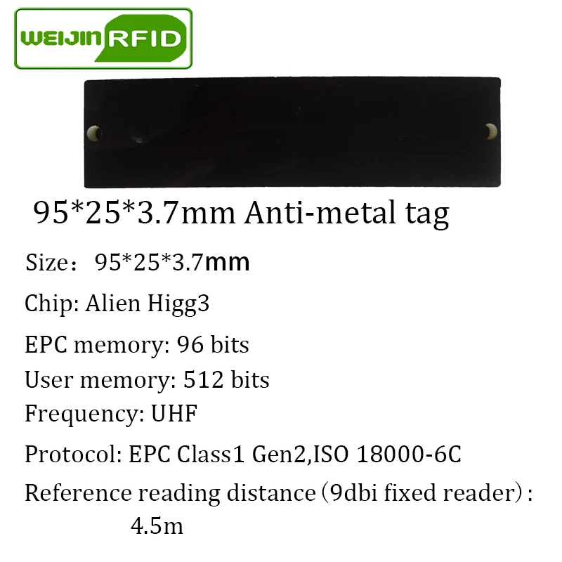 UHF RFID Метка 915 м 868 EPC 20 шт. Бесплатная доставка управление фиксированными активами