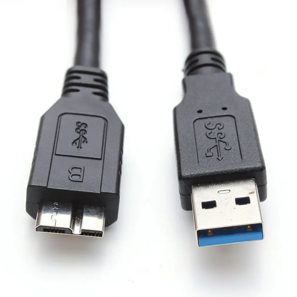 Изысканный дизайн прочный 1 м 1,5 м Micro USB 3,0 кабель USB3.0 Тип A к Micro B шнур для samsung S5 жесткий диск