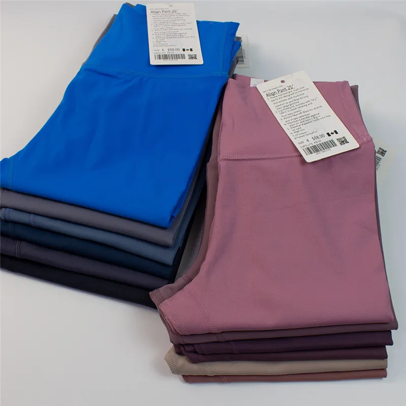 Classic2.0 Fitness Women Sports Pants Tight High Waist Yoga Leggings Gym Athletic High-rise Align Buttery Soft Custom Lulu Logo