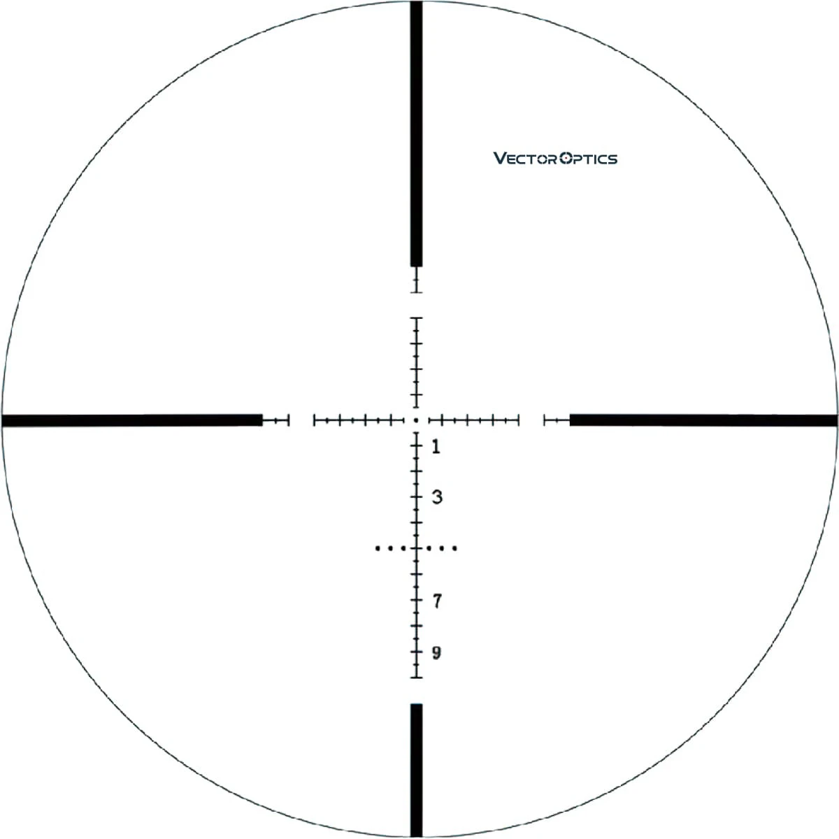 Винтовочный оптический прицел Vector Optics Marksman 10x44 охотничий тактический фокус 10