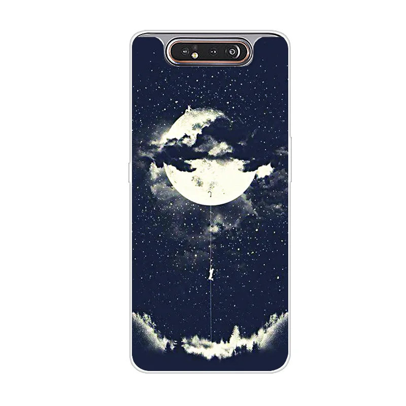 Популярный чехол для samsung A80 A90 чехол A805F TPU задняя крышка мягкий чехол для телефона для samsung Galaxy A80 A90 чехол A 80 A 90 крутое животное