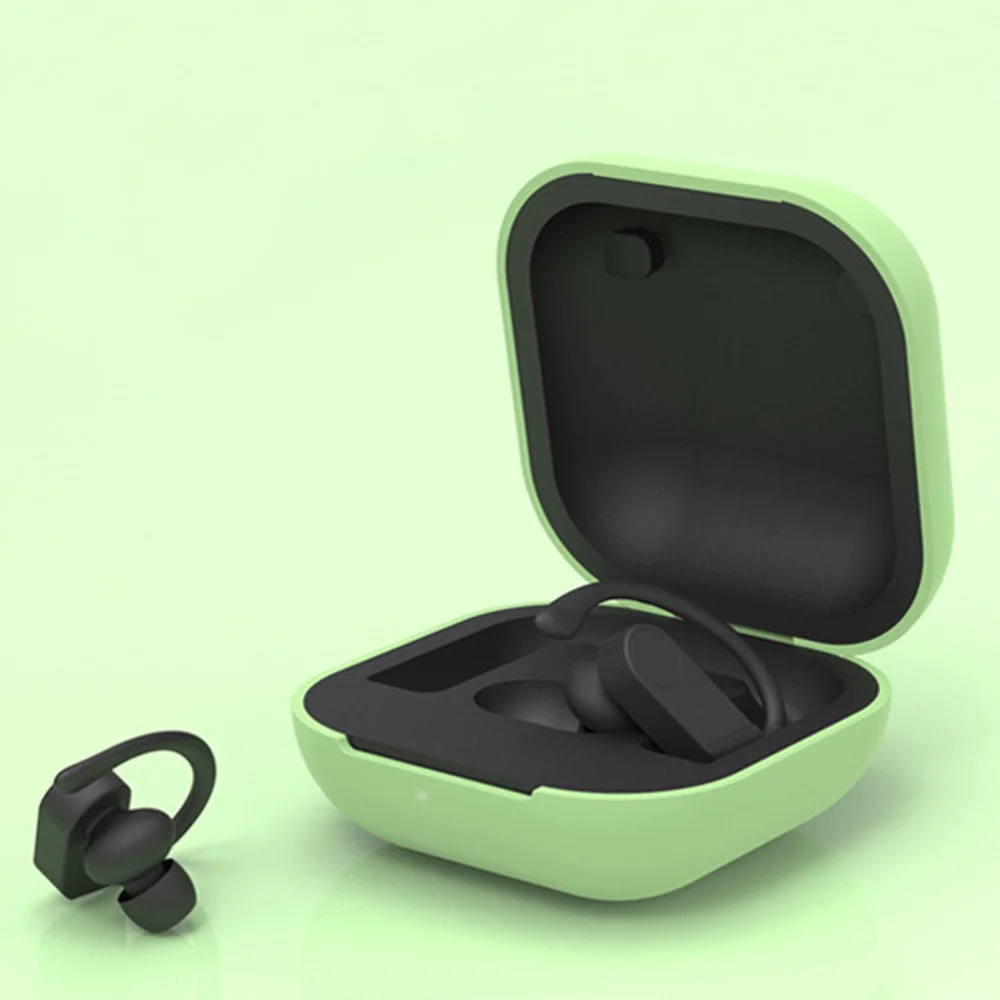 Силиконовый защитный чехол TWS чехол для наушников совместимый с Beats Powerbeats Pro гарнитура беспроводной защитный чехол для наушников