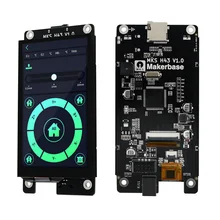 Makerbase MKS H43 V1.0 inteligentny kontroler wyświetlacza 3d drukarki części 4.3 cal IPS LCD 800*480 HD pojemność ekran dotykowy dla Marlin2.x