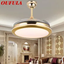 

BROTHER Modern Ceiling Fan Lights Invisible Fan Blade Remote Control For Dining room Bedroom Restaurant Fashional
