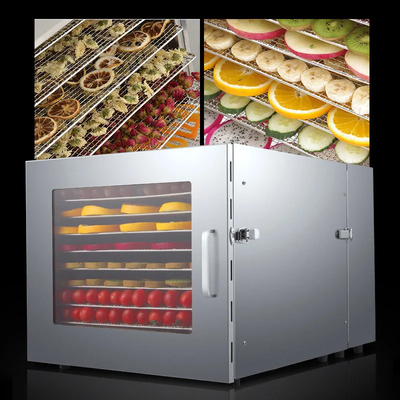 10 layer Commercial Fruit Dryer Dehydrator For Food Drying Machine