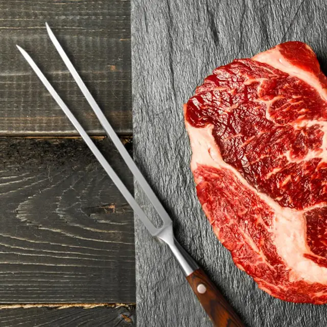 Grillezés Villa Rozsdamentes Acél Megvastagodott Bbq Nyársai Villák Ellátása A Kempinghez Lapos Villákhoz Konyhai Kiegészítők Szerszámok - Image 2