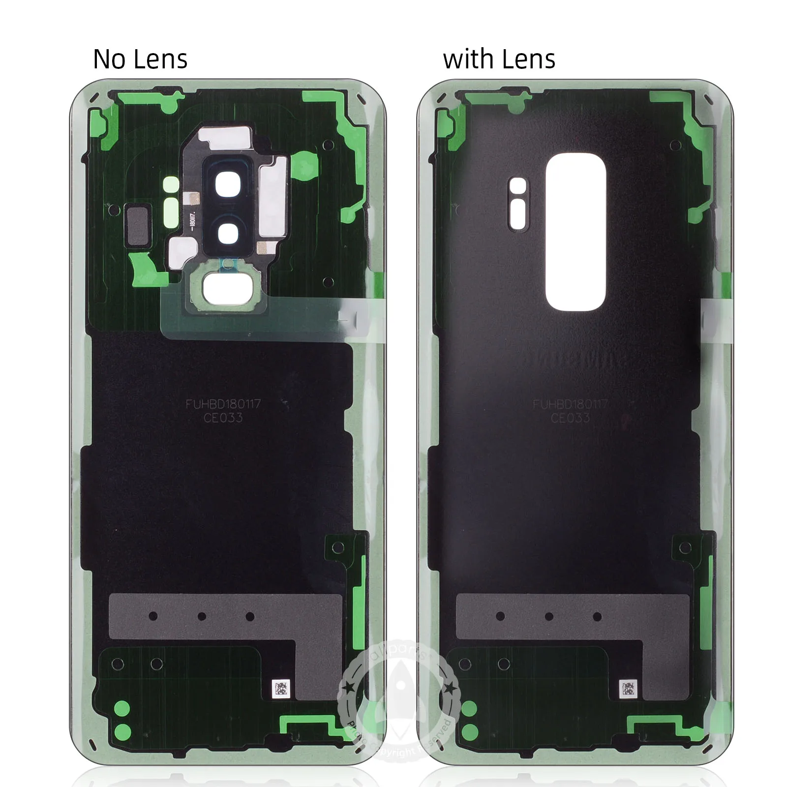 samsung Galaxy S9 Plus S9+ задняя крышка задняя дверь корпус крышка стекло задняя крышка батареи Замена для samsung S9Plus