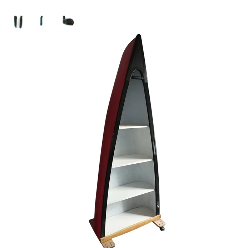

Canoe Wine Shelf for Household Furniture,modern Design Boat Wine Cabinet,manufacturer Wooden Wine Racks