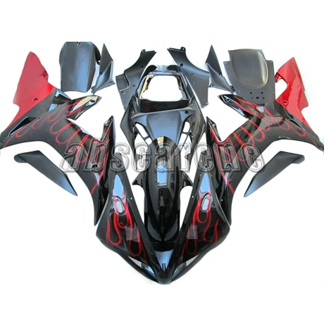 R1 2002 2003 Полный обтекатели для Yamaha YZF1000 R1 2002 2003 YZF R1 02 ABS пластик впрыска кузова глянцевый черный оранжевый Carenes
