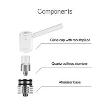 Longmada Motar распылитель воск для испарителя кварц Coilless Танк стекло мундштук Vape обогреватель 510 резьба установка Enail BD95C