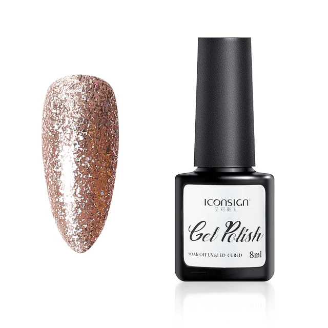 Gel Polish DIY Nail Polish UV Color Gel Manicure Gel varnish gel nail polish Coat Glitter Nail Art 52 colors 8ml 01