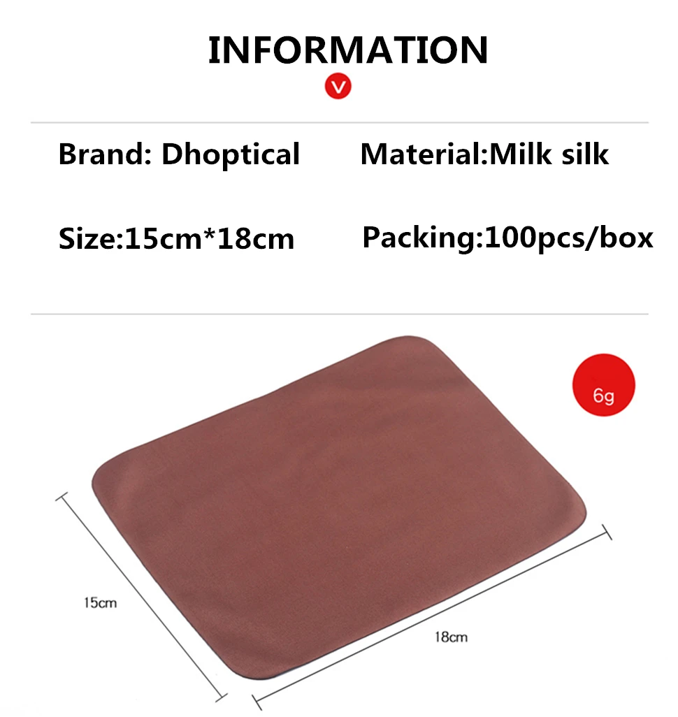 100 шт. ткань для объектива milk slik 15 см* 18 см очки со встроенной камерой цифровая ткань для очистки от dhoptical