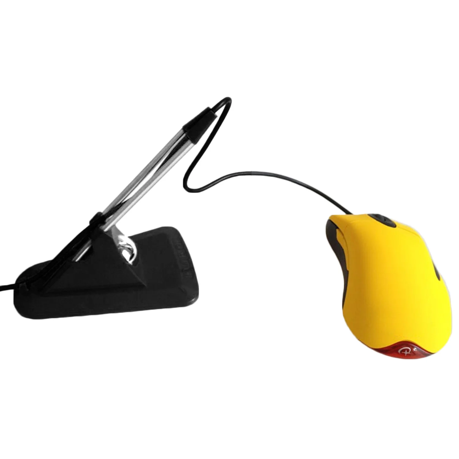 Vococal Flexible Mouse Bungee Cord Clip Clipper Cable Mouse Wire Holder