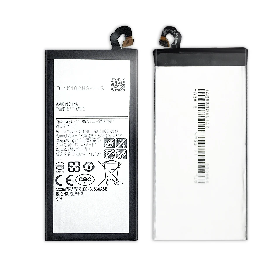 Батарея мобильного телефона для samsung Galaxy J5 /J5 Pro, SM-J530F/DS, SM-J530K, J530L, J530S, J530Y/DS батарея EB-BJ530ABE 3000 мАч