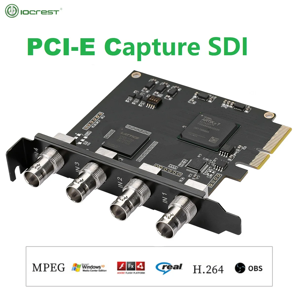 IOCREST 4 channel SDI input Capture CardVideo & TV Tuner Cards