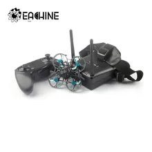 Eachine Дрон для гонок от первого лица 75 мм 1-2S Whoop FPV RTF& Fly more w/WT8 2,4G передатчик 5,8 ГГц 48CH с очками VR005