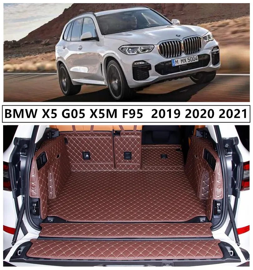 Для BMW X5 G05 X5M F95 2019 2020 2021 + полный задний багажник подкладочный для грузов коврик