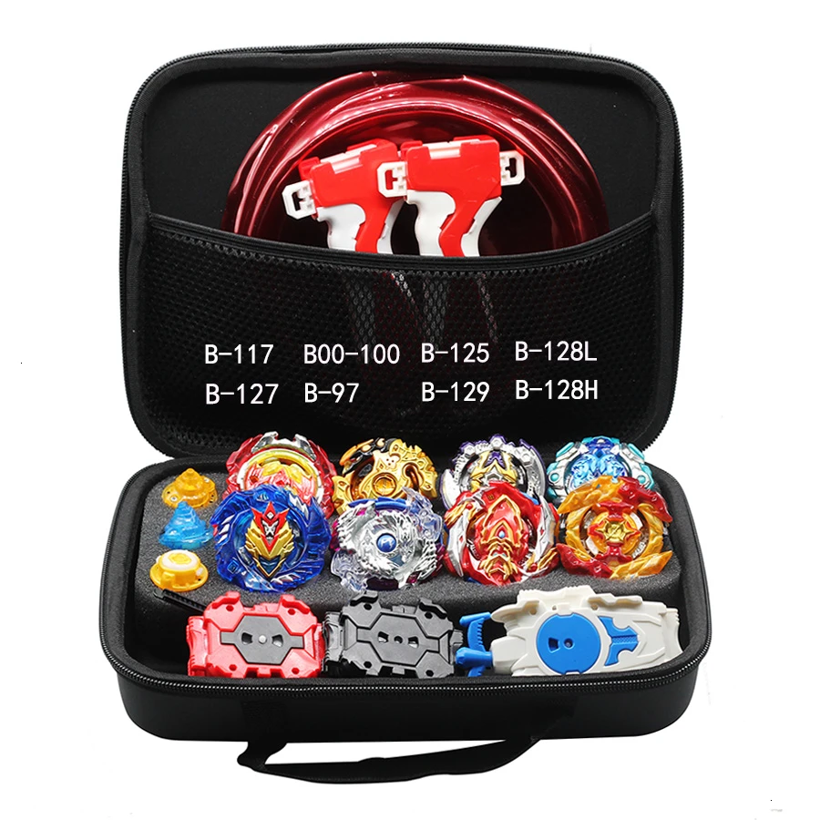 P12 Takara Tomy Beyblade Burst набор игрушек Beyblades Arena Bayblade металлический гироскоп ручка пусковое устройство Bey Blade коробка для лезвий Игрушки для мальчиков - Цвет: P12