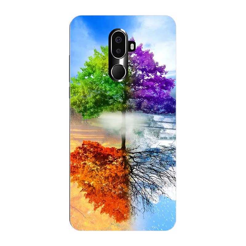 Для Cubot X18 Plus 5,9" краска для Cubot X 18 Plus цветная для Cubot X18Plus для Cubot X18 Plus Coque Phone Shell силиконовая сумка - Цвет: A118