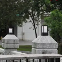 Небольшая колонка, настенный светильник, открытый водонепроницаемый газонный садовый светильник, Настенный Современный минималистичный дверной светильник