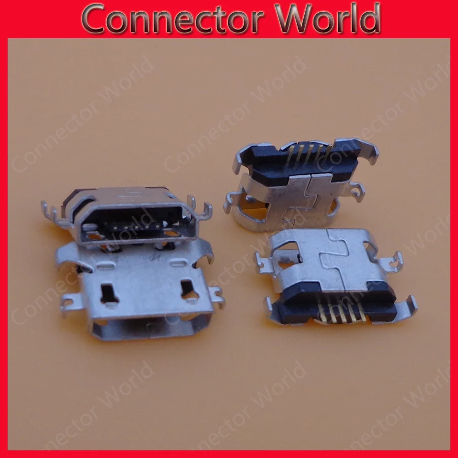 50 шт. 100% новый разъем micro USB зарядный порт запасные части для Lenovo A670 S650 S720 S820 S658T A830