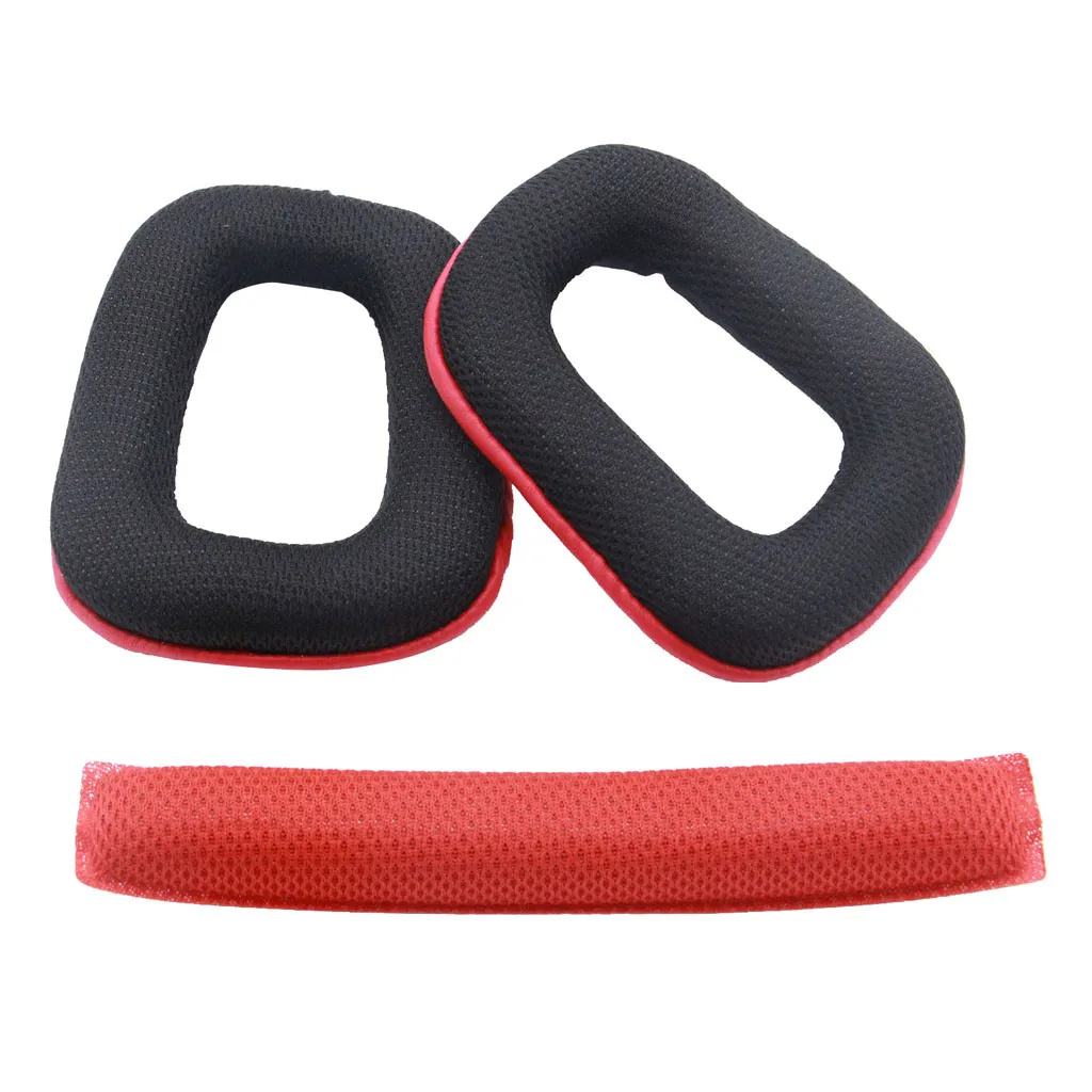 1pair Replacement Earpads For Logitech G930 G430 F450 Headphones Ear Cushions Headsets Ear pads 103#B