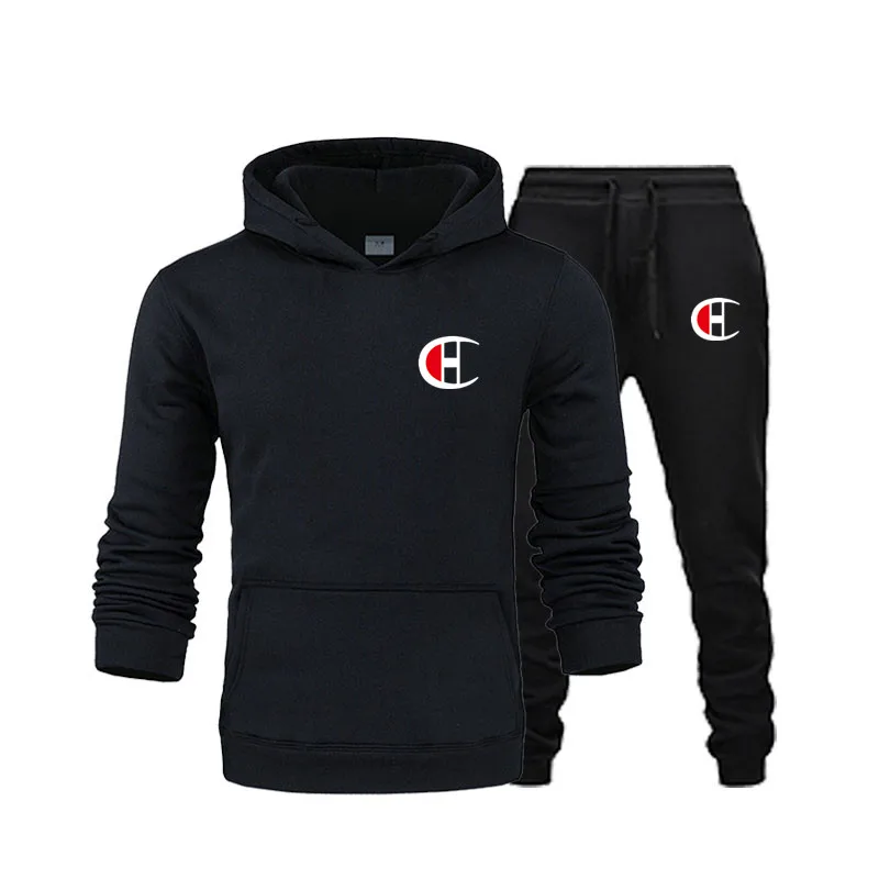 Men's Winter Fleece Hoodies Sets Fashion Sportswear Sets Men's Clothes Sporting Hoodies+Pants Sets casual sports Suits men Hoodi Men's Winter Fleece Hoodies Sets Fashion Sportswear Sets Men's Clothes Sporting Hoodies+Pants Sets casual sports Suits men Hoodi
