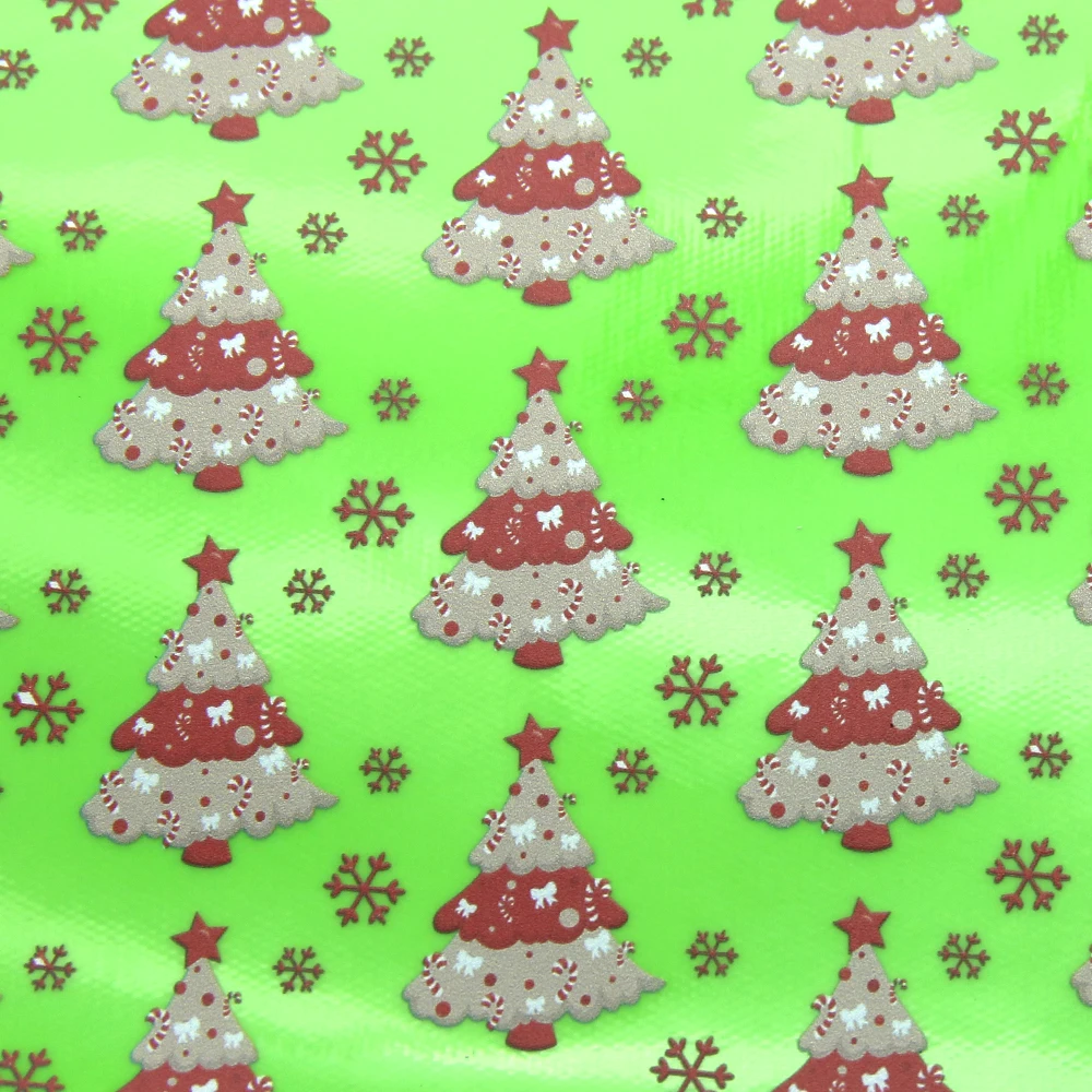 David accessories 20*34 см рождественское платье в горошек "Синтетическая кожа Лоскутная Ткань искусственная кожа с тиснением лук для создания проектов своими руками, 1Yc7709