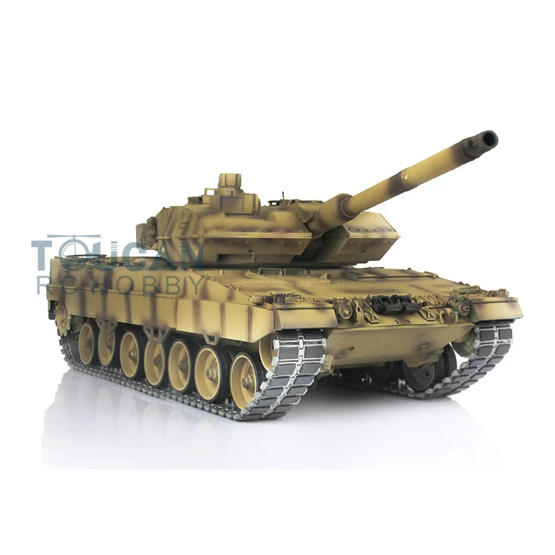 HENG LONG 1/16 Leopard2A6 RC Tank 3889 Ver Full Metal Bottom Chassis Customized Camo Yellow TK7.1 Sound T90 Tiger I M1A2 TH00941 2 HENG LONG 1/16 Leopard2A6 RC Tank 3889 Ver Full Metal Bottom Chassis Customized Camo Yellow TK7.1 Sound T90 Tiger I M1A2 TH00941 2