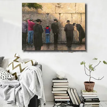 

The Wailing Wall Jerusalem By Thomas Kinkade HD Canvas Painting Print Living Room Home Decor Modern Wall Art Oil Painting Poster