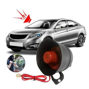 

Universal 1-Way Car Alarm Vehicle System Protective Security System Keyless Entry Siren + 2 Remote Control Burglar