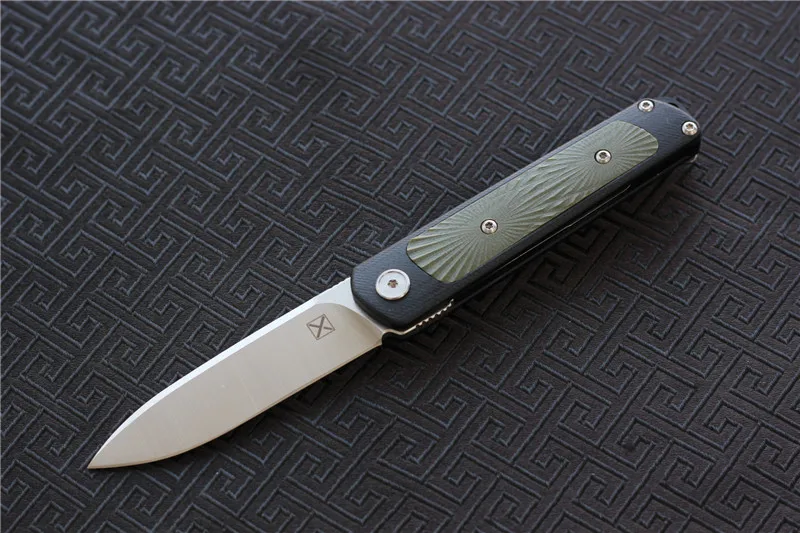 A Мини YX622 складной нож 14C28N лезвие G10 стальная ручка Кемпинг Охота Открытый Альпинизм Рыбалка Карманные Фруктовые Ножи EDC инструмент - Цвет: A
