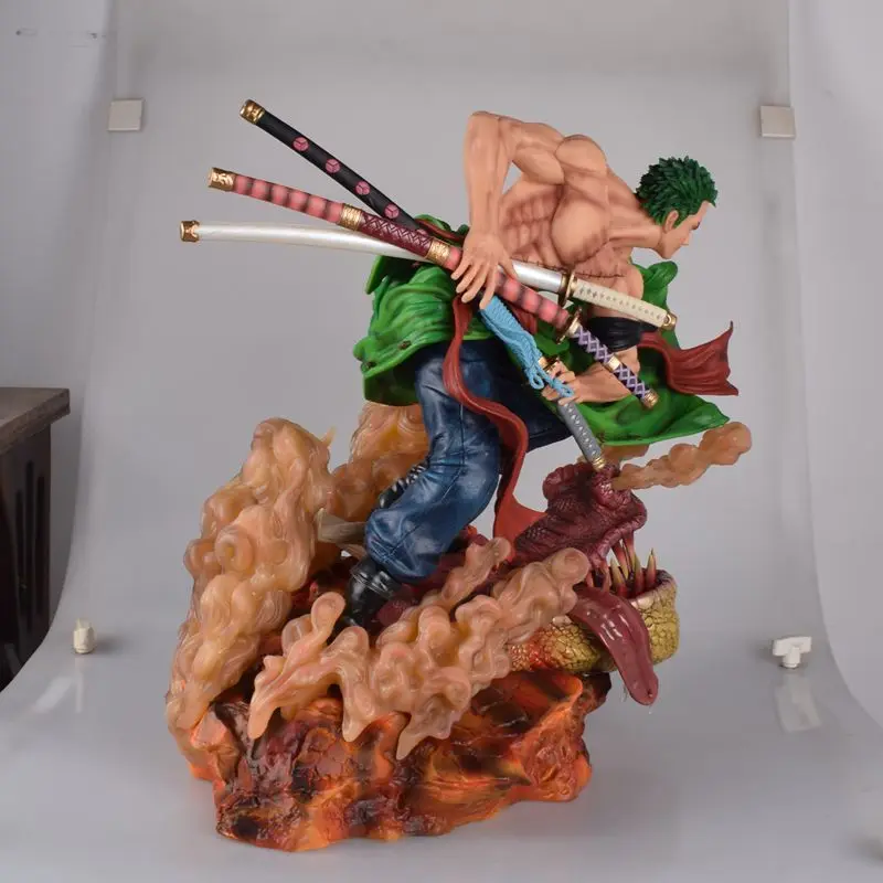 1/4 Масштаб Аниме one piece Roronoa Зоро GK LS последний сон Дракон вер. ПВХ фигурка Коллекционная Боевая модель игрушки кукла 42 см