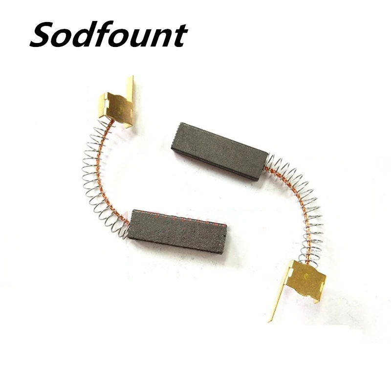Vacuum cleaner carbon brush carbon brush 6.5X10X30MM for QW12T-608 QW12T-607 2pcs