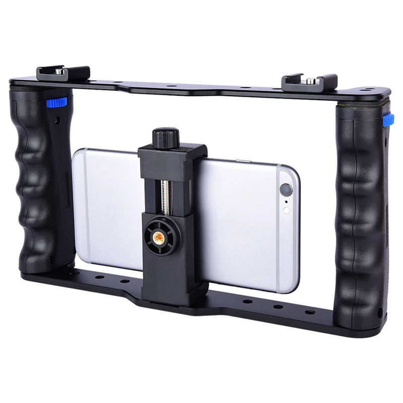 Yelangu смартфон видео Риг кино Vlogging Rig клетка стабилизатор для мобильного телефона samsung huawei Iphone Xs Max Xr X 8 7 Pl