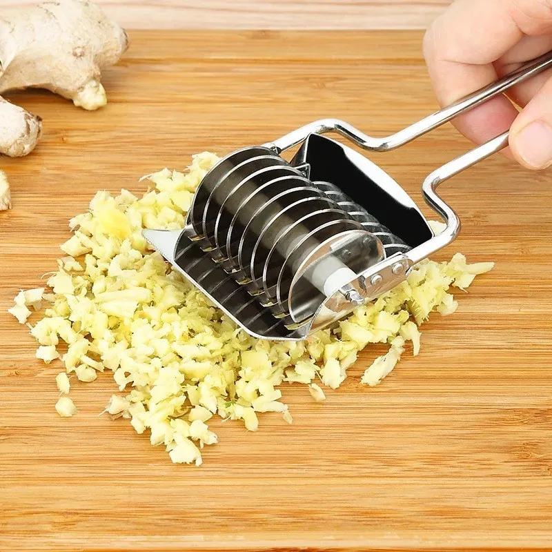 Pressing Machine Non-slip Handle Kitchen Gadgets Spaetzle Makers Noodles Cut Knife 1pc Manual Section Shallot Cutter