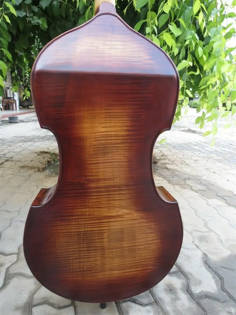 Baroque style SONG maestro 6 strings 25"viola da gamba of one piece back #14159