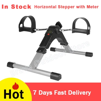 

Portable Stepper Treadmill Cardio Fitness Steppers Leg Machine Gym Gymnastics Mini Bike Weight Loss Burning Calories HWC