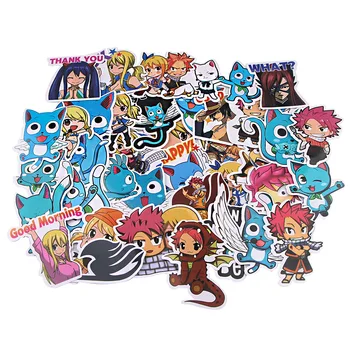 

10Set G1131 37Pcs/set Cute Anime Fairy Tail Scrapbooking Stickers Laptop Phone Luggage Case Guitar Car Bicycle Sticker Decal