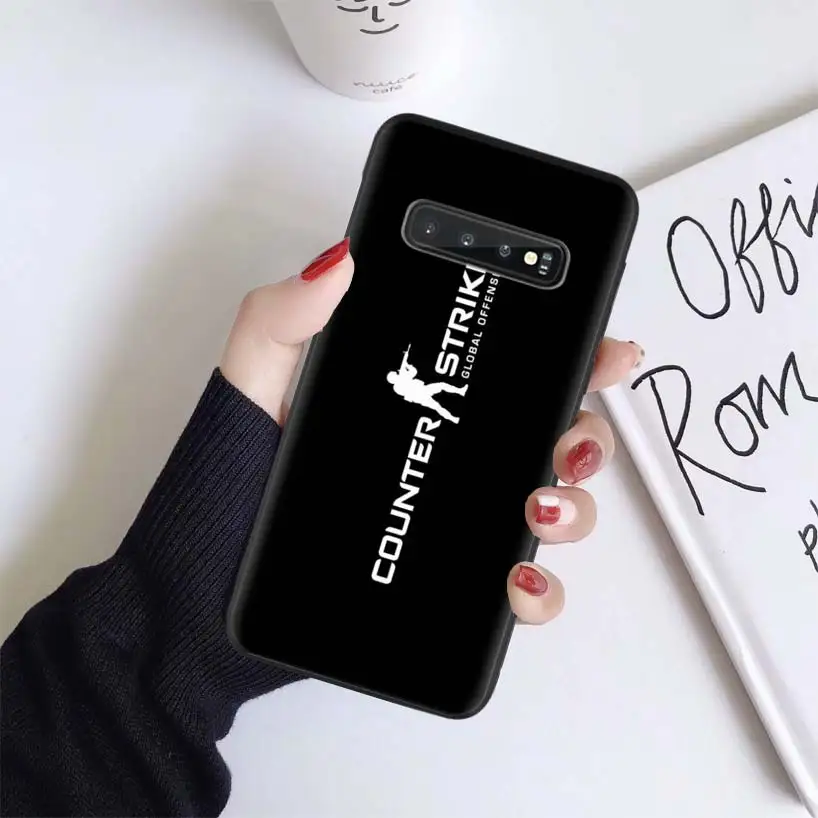 Черный чехол для samsung Galaxy A50 A70 A50S A10S A20S A10 A20E A30 A40 M40 M30S A80 мягкий чехол для телефона - Цвет: BS235-8