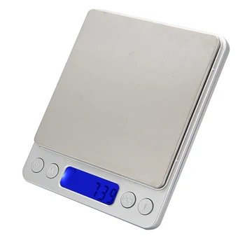 激安 1Pc Precision 500g/0.01g Digital Scale Fine Balance Jewelry Scales Kitchen Scale Gram Weight Laboratory Balance Scales