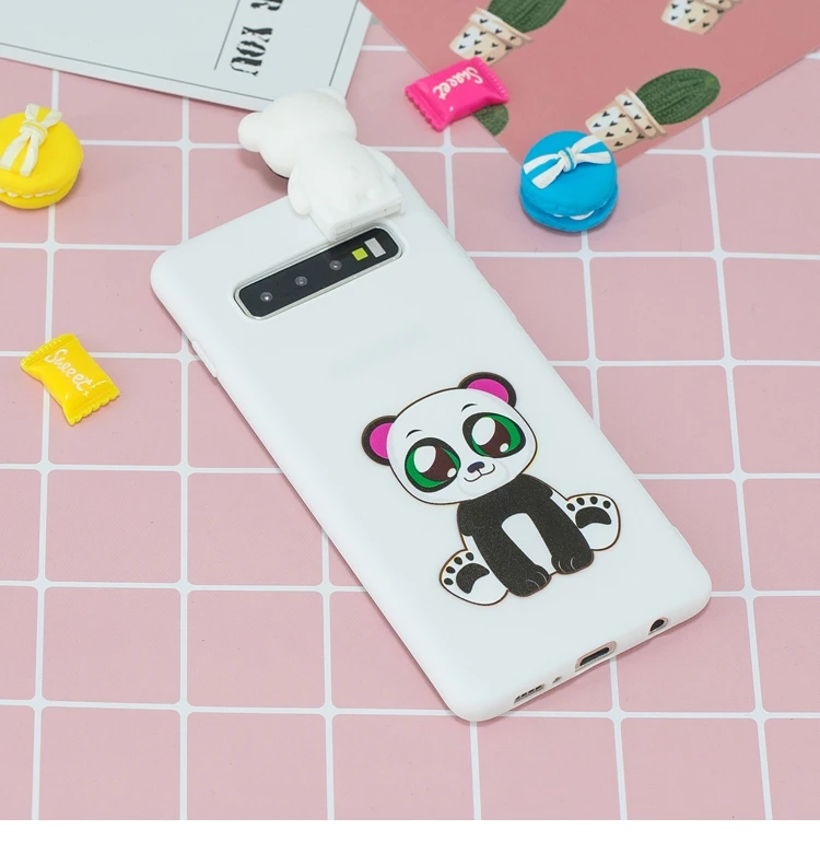 Чехол для samsung Galaxy S10, S9, S8 Plus, S10e, силиконовый чехол с милым 3D котом, TPU, мягкий чехол на заднюю панель для samsung Note 8, 9, 10 Pro, S9+, чехол