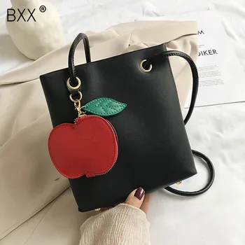 

[BXX] PU Leather Crossbody Bags For Women 2020 Summer High Capacity Shoulder Handbags Female Travel Cross Body Bag Totes HM783